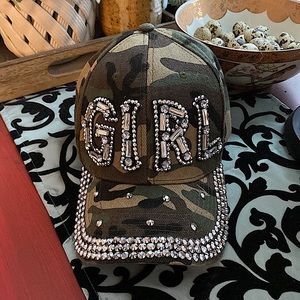Camo “GIRL” Cap
